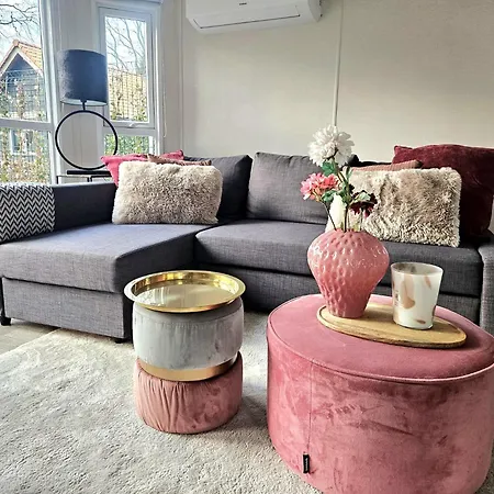 Апартаменты Veluwe - On Park De Eyckenhoff - Private Gardens And Saunas On Nationaal Park De Veluwe - Design With Cosy Setting Пюттен