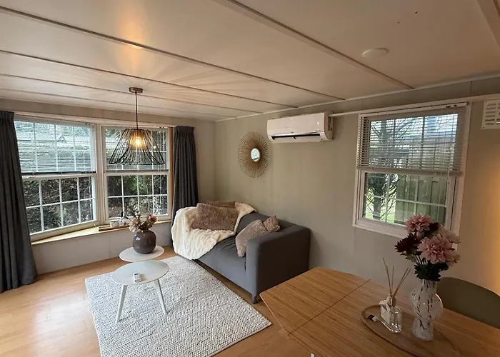 Апартаменты Veluwe - On Park De Eyckenhoff - Private Gardens And Saunas On Nationaal Park De Veluwe - Design With Cosy Setting Пюттен